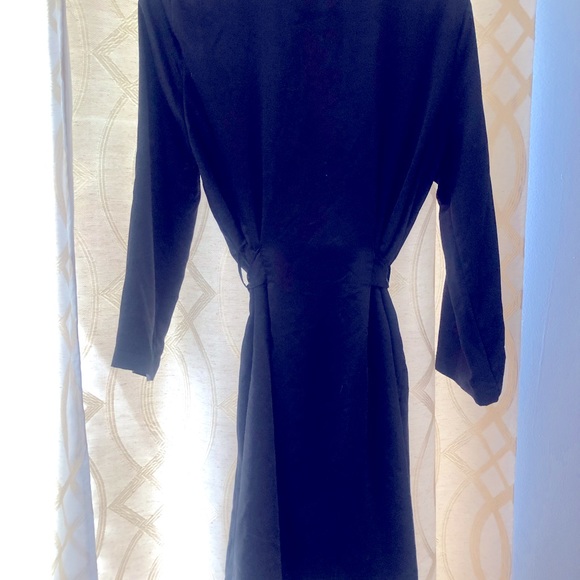 Ambrielle black kimono robe size s - Picture 6 of 7